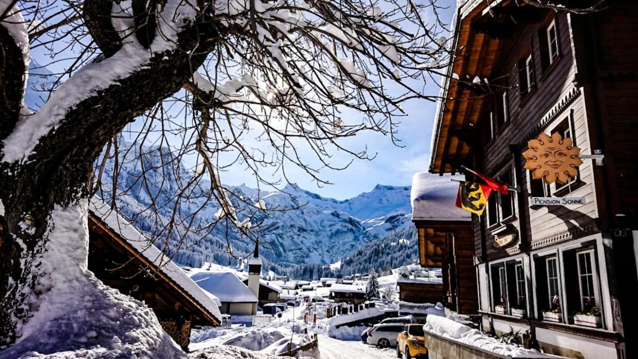 Pension Sonne Adelboden Exterior foto